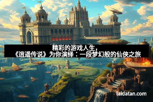 精彩的游戏人生，《逍遥传说》为你演绎：一段梦幻般的仙侠之旅